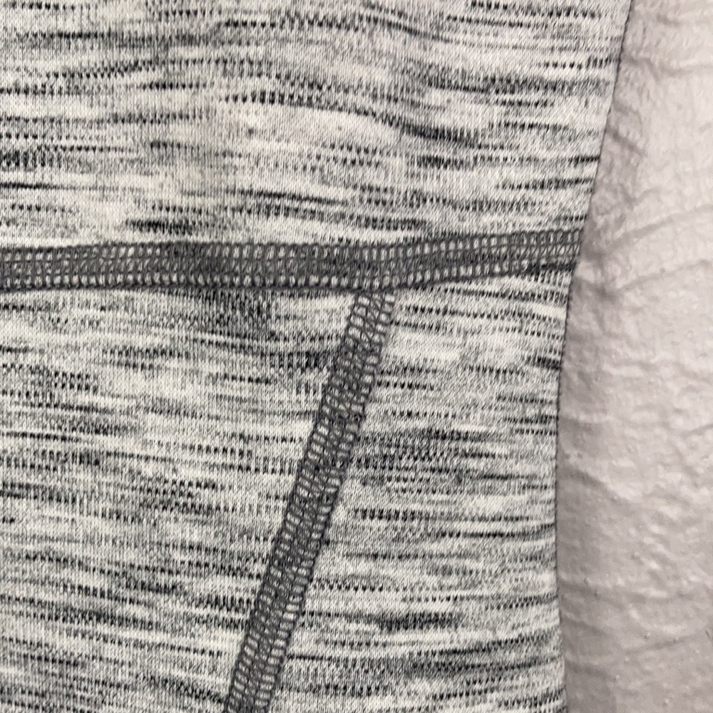 Athleta Marled Heather Grey Short Sleeve Pullover Active Wear Dress Size… - Picture 5 of 13